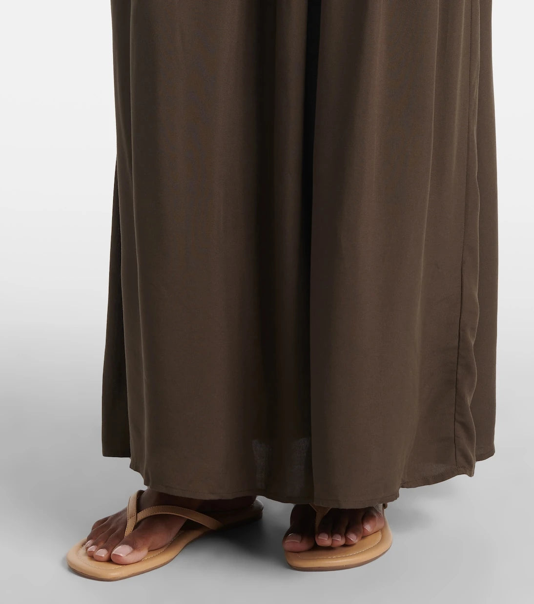 Faithfull - Hedy draped linen maxi dress
