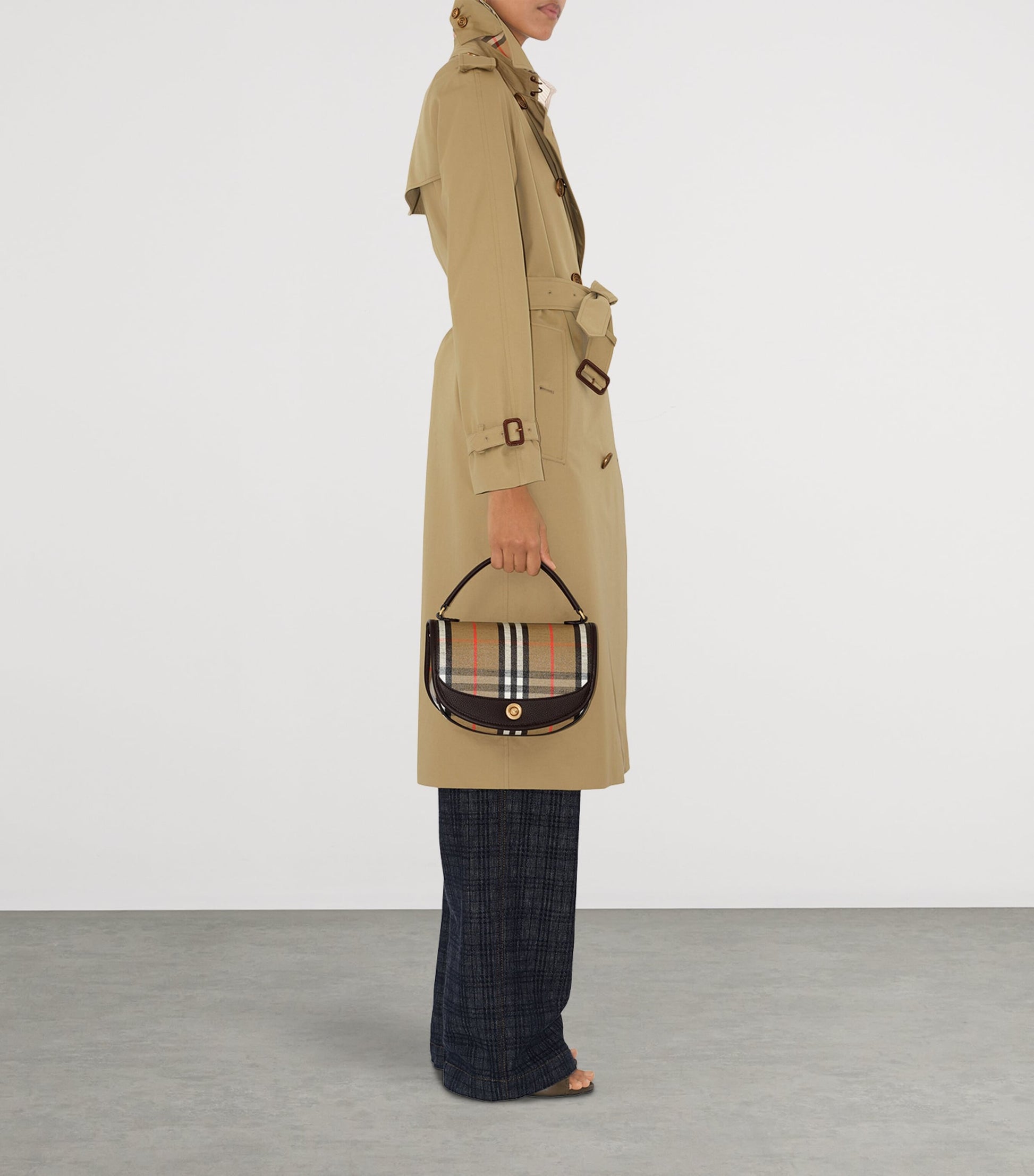 Gabardine Long Waterloo Trench Coat