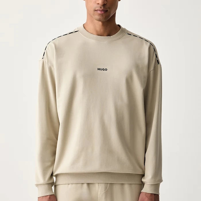 HUGO erkek pamuklu ev tipi sweatshirt NOAH SWEATSHIRT