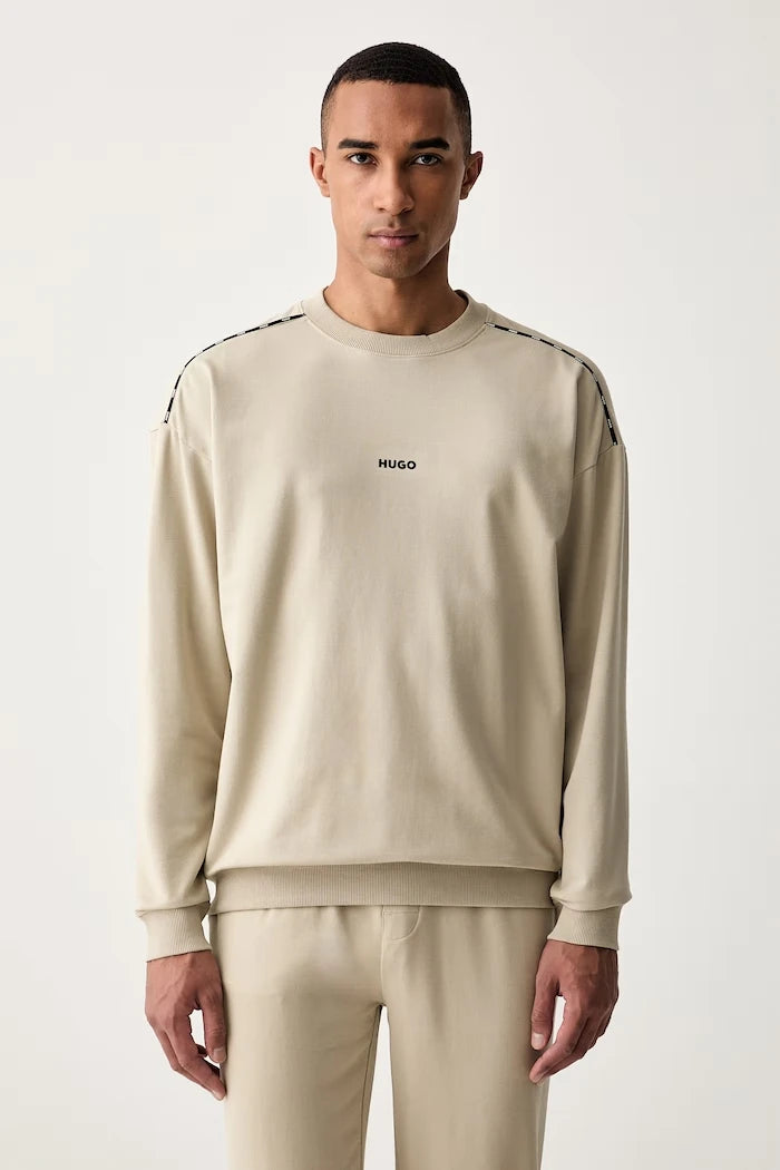 HUGO erkek pamuklu ev tipi sweatshirt NOAH SWEATSHIRT