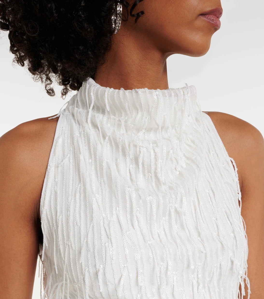Rotate - Bridal sequined halterneck gown