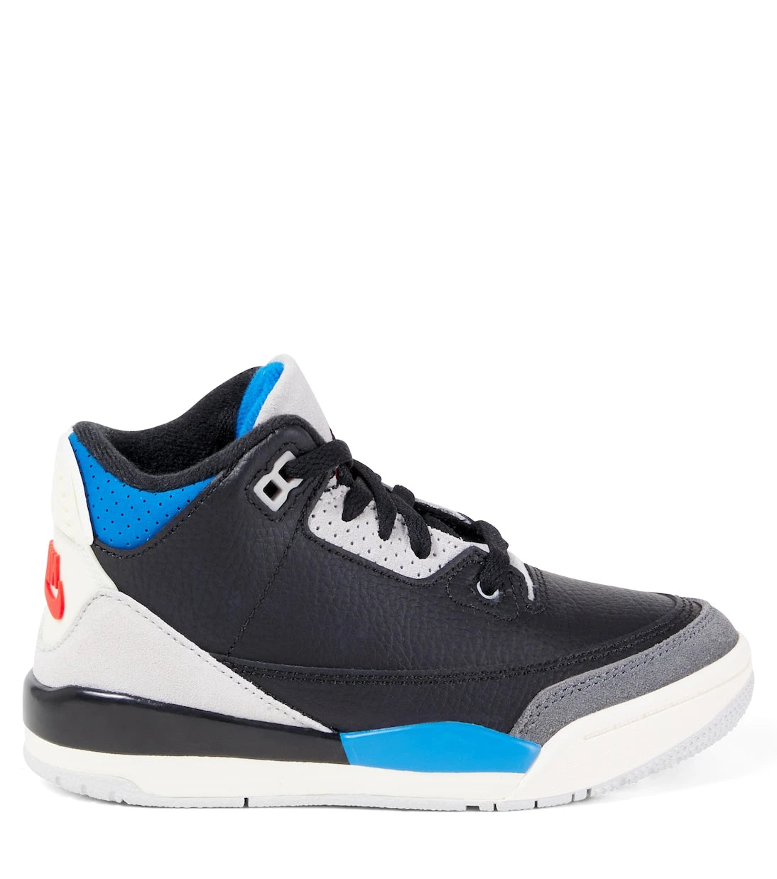 Nike Kids - Jordan Retro 3 OG leather sneakers