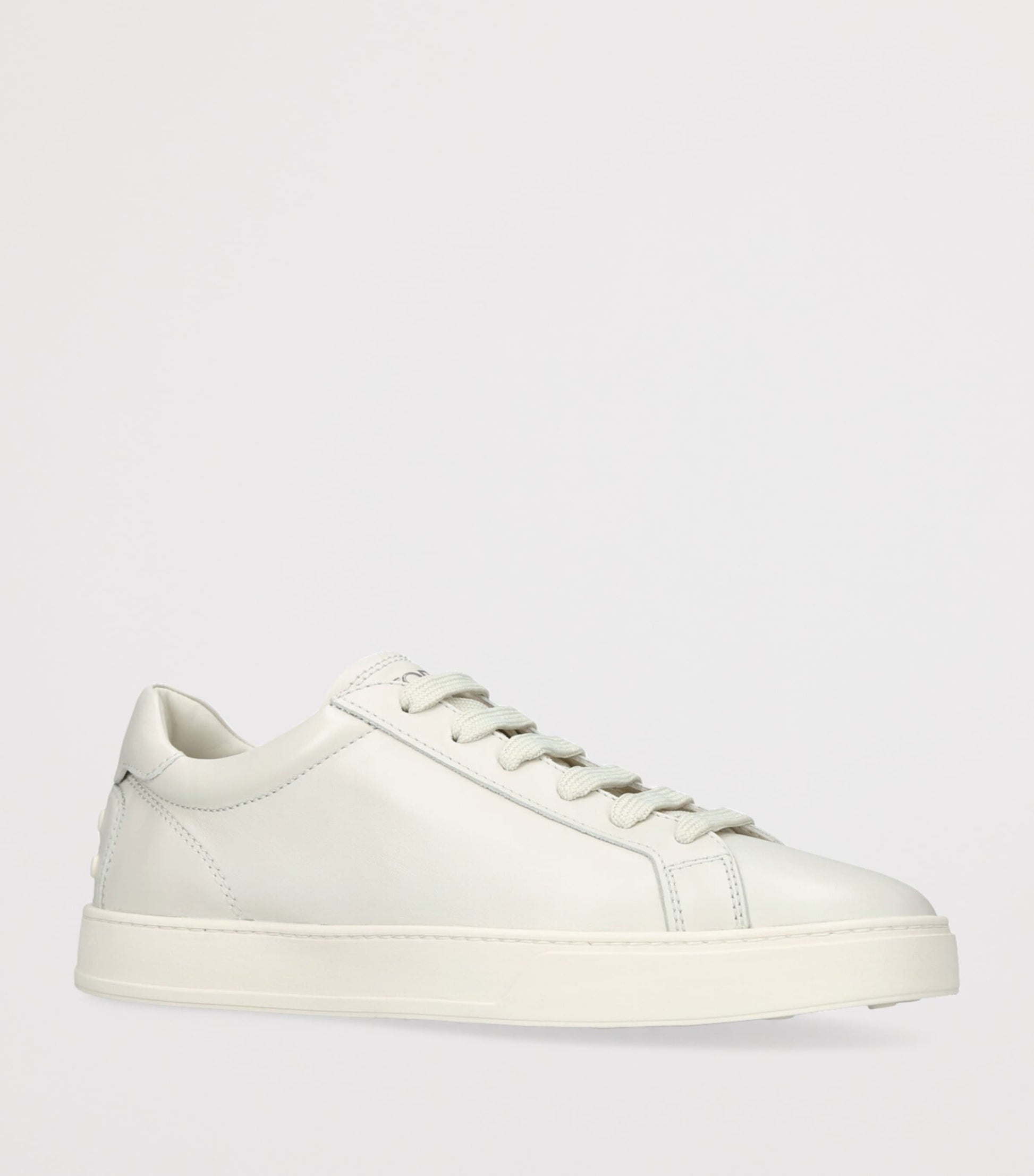 Leather Allacciata Cassetta Sneakers