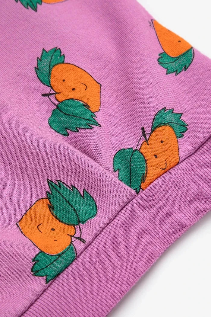 Детски памучен суичър Bobo Choses Tangerine
