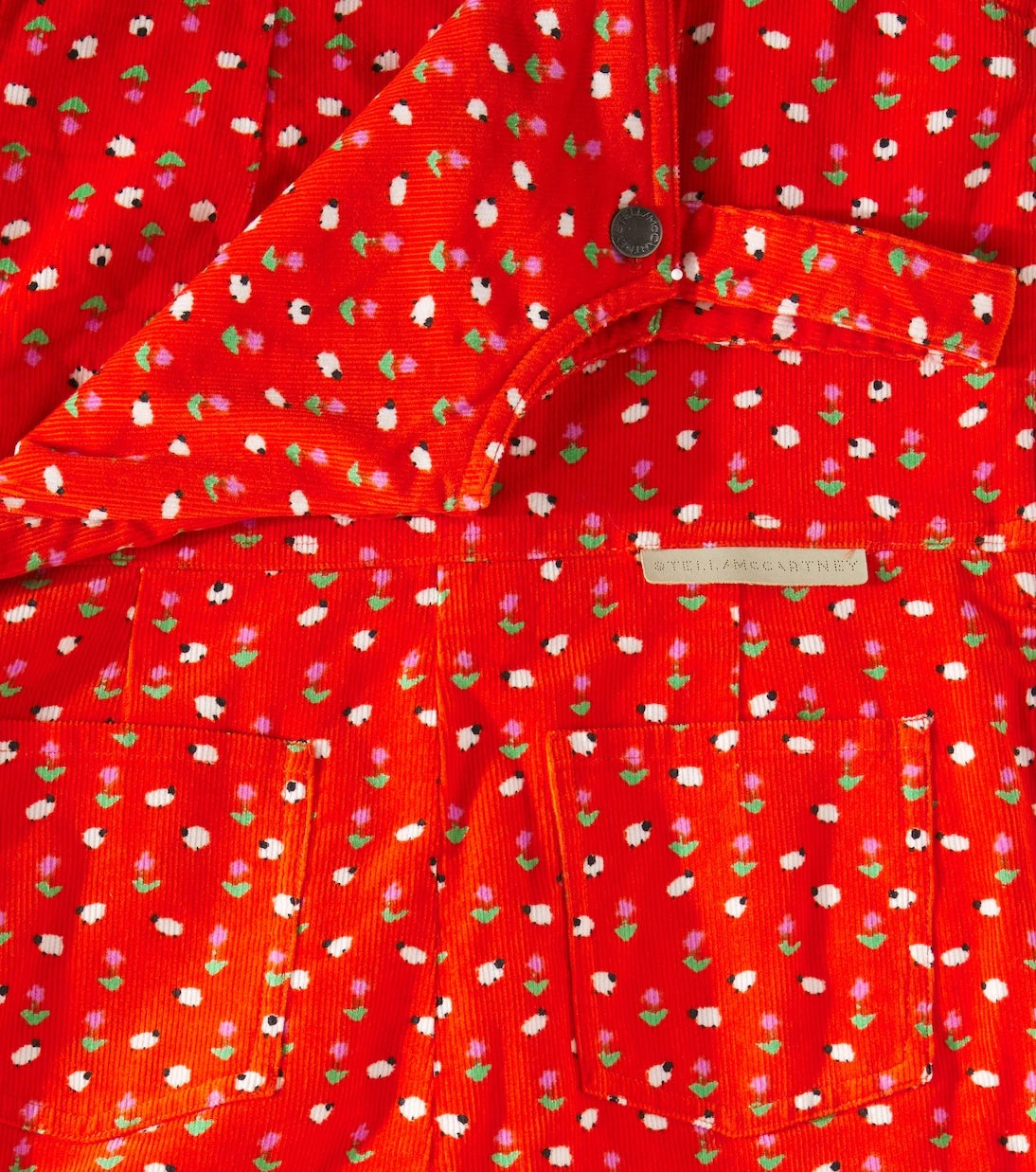 Stella McCartney Kids - Printed cotton overalls