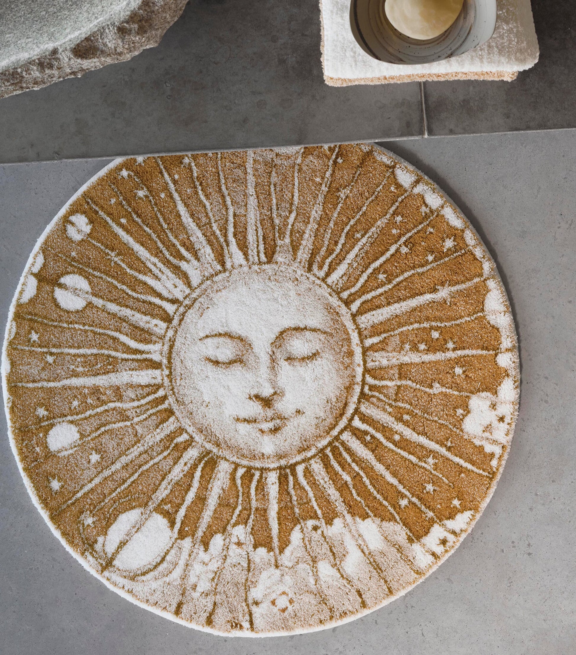 Abyss & Habidecor Roi Soleil Bath Mat (90cm)