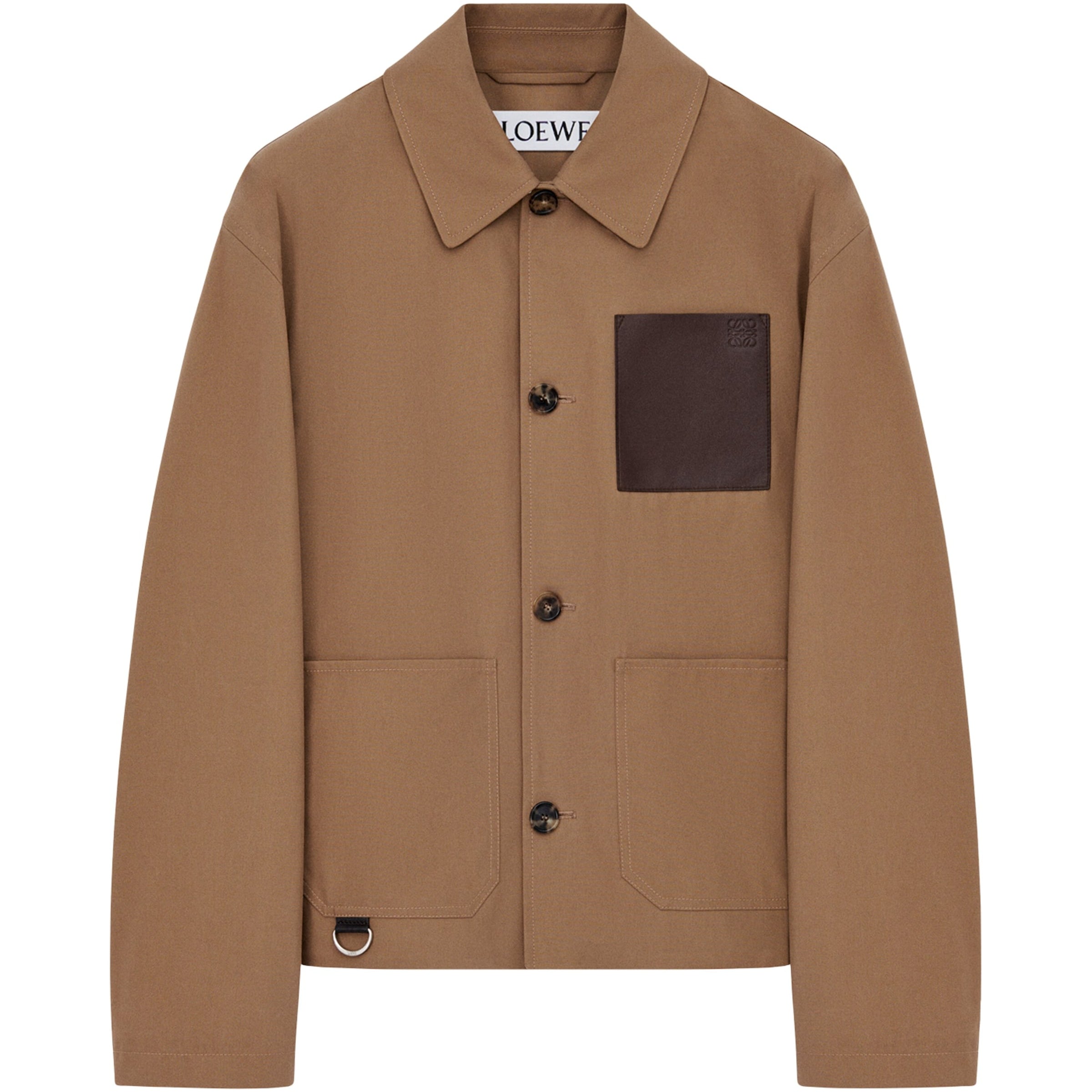 LOEWE Beige Cotton Workwear Jacket