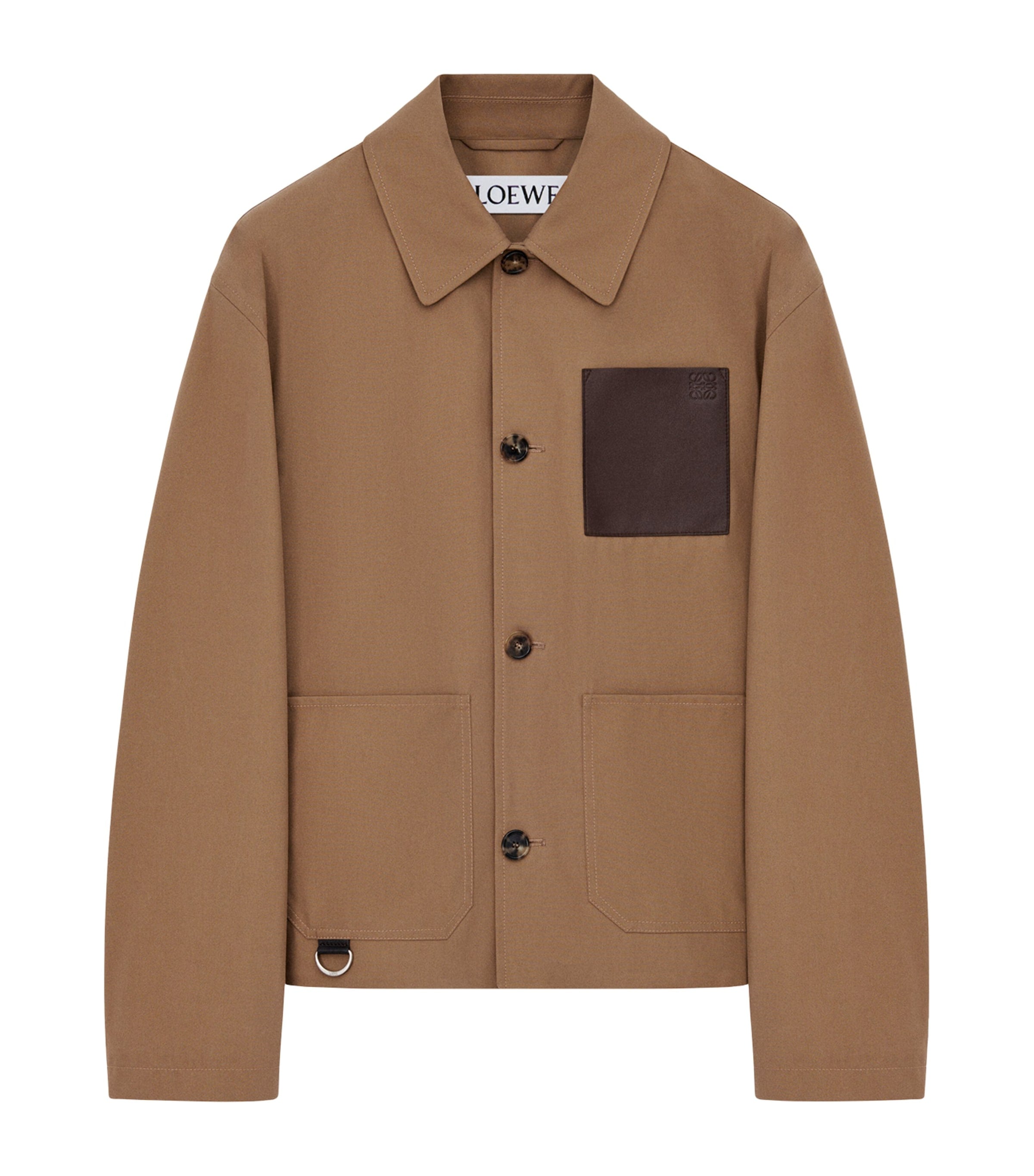 LOEWE Beige Cotton Workwear Jacket