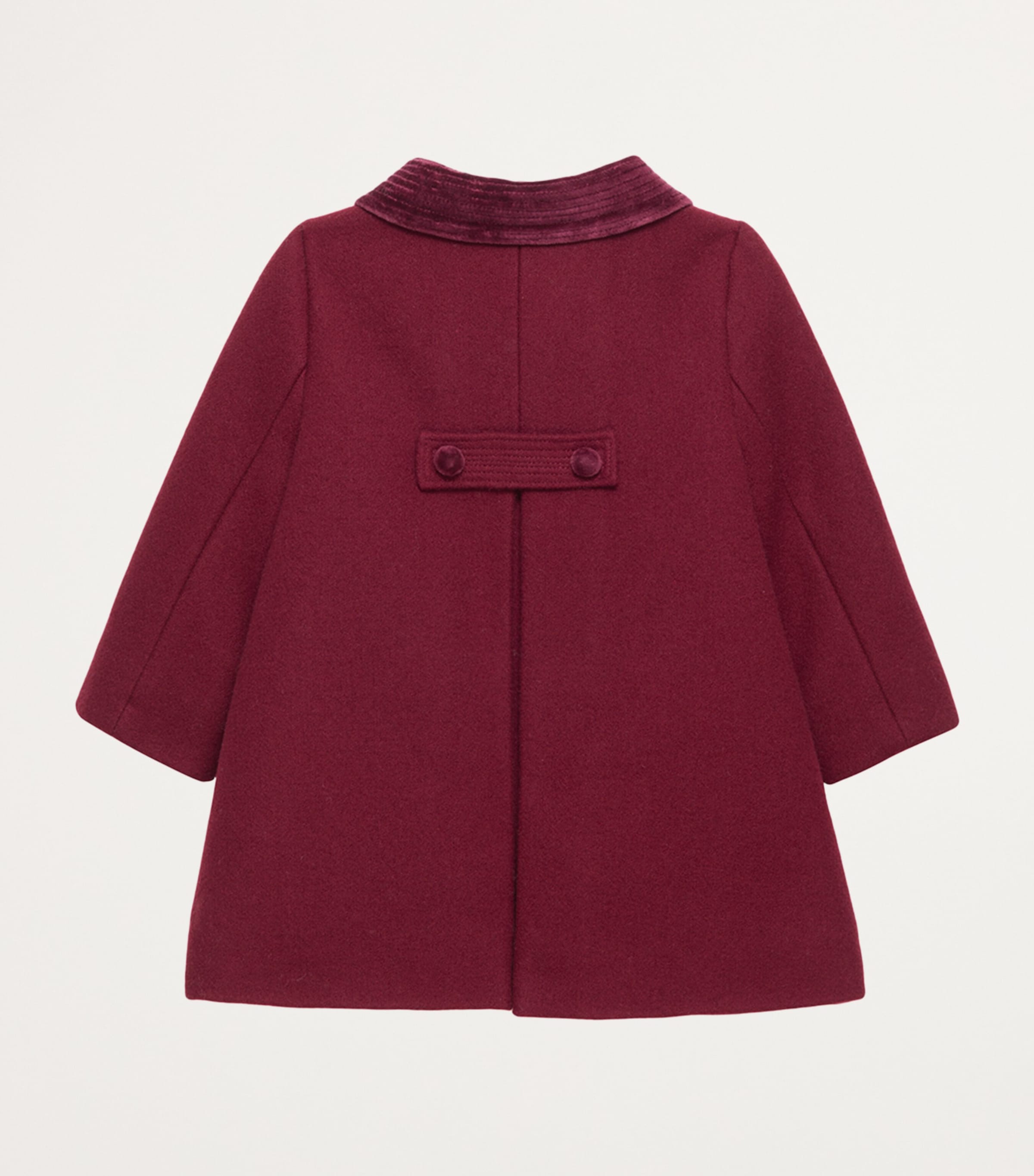 Wool Double-Breasted Classic Coat (6-24 Months)