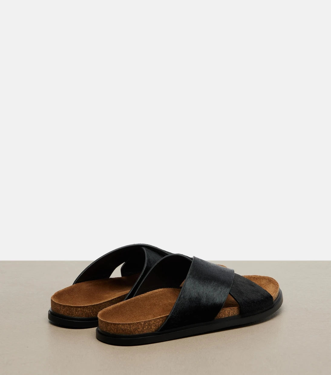The Row - Cross calf hair sandals