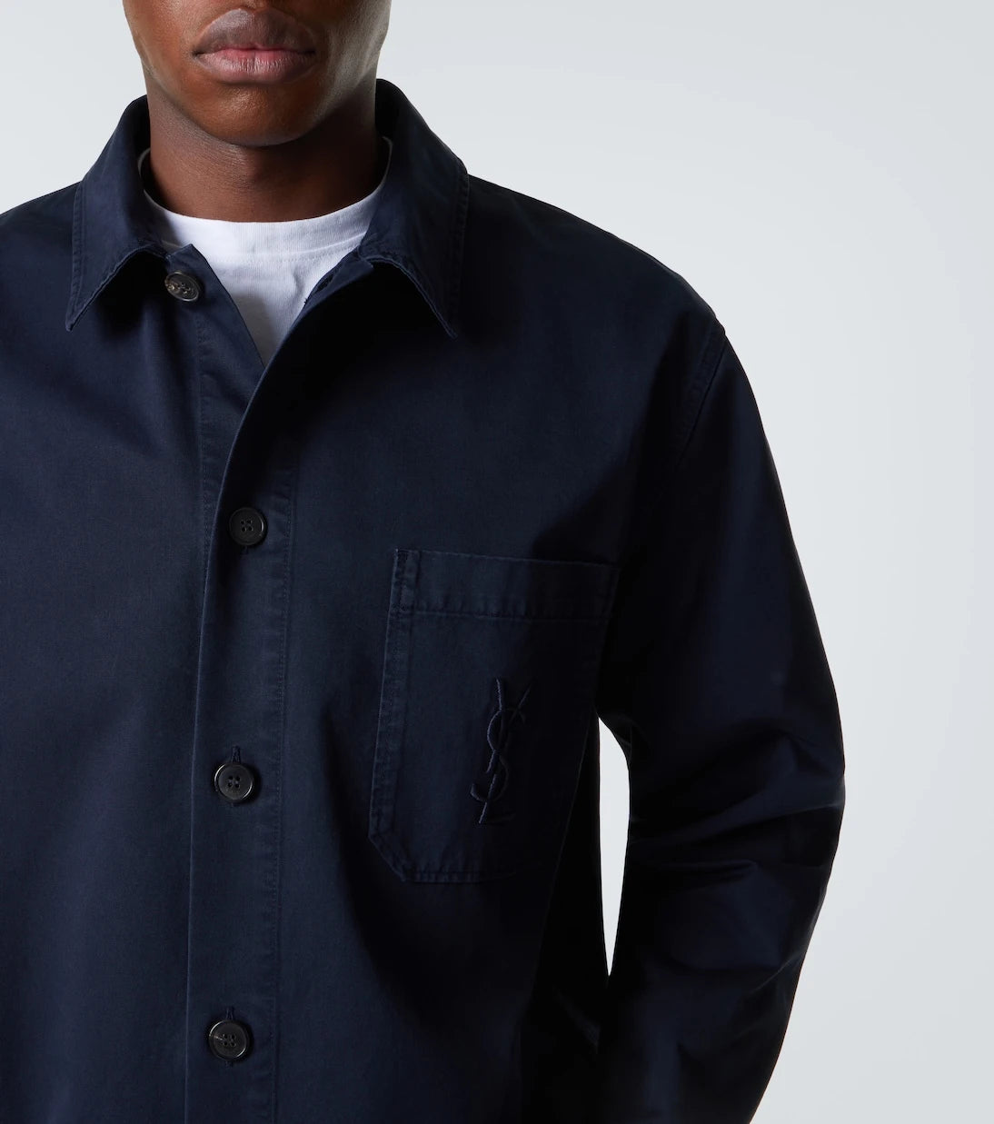 Saint Laurent - Cassandre cotton shirt