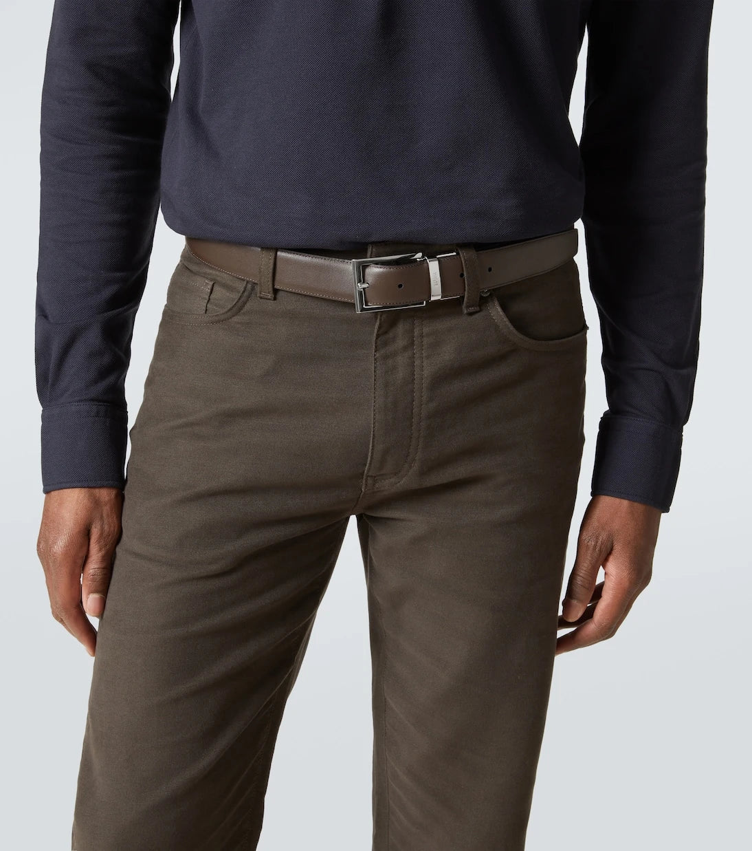Zegna - Leather belt