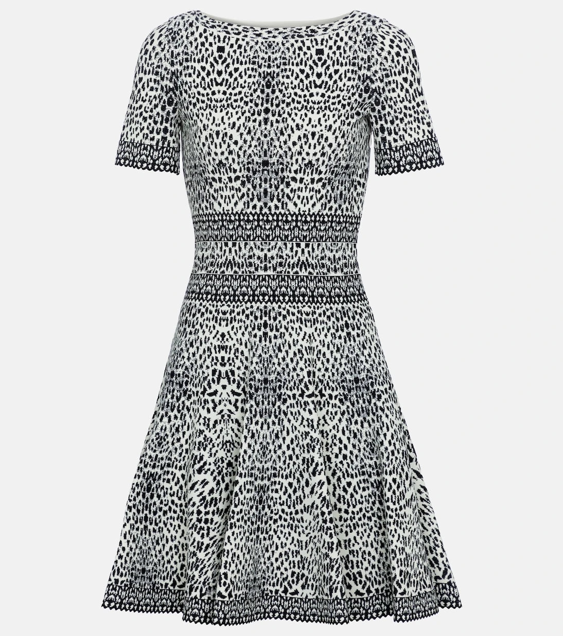 Alaïa - Stretch-jacquard minidress