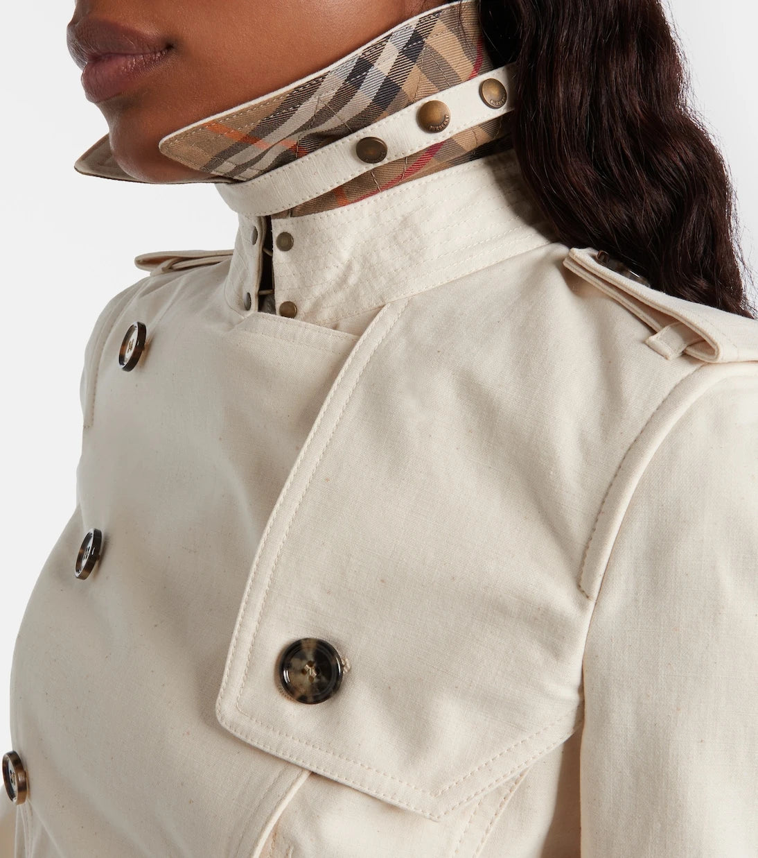 Burberry - Isabella cotton gabardine jacket