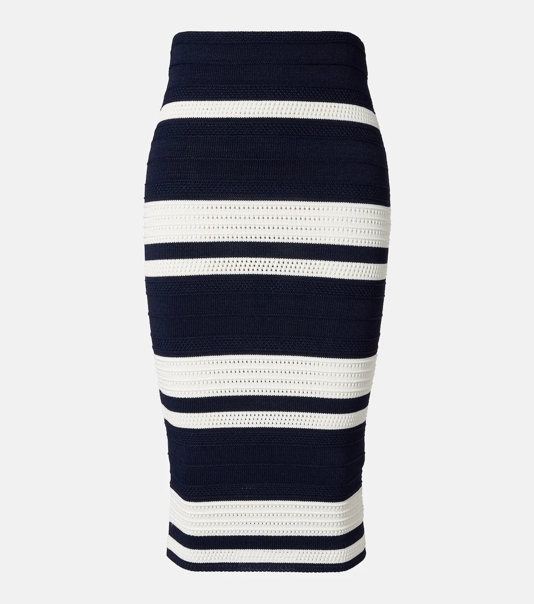 Ralph Lauren Collection - Striped knitted pencil skirt