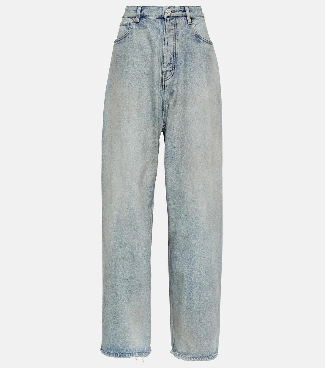 Balenciaga - Mid-rise wide-leg jeans