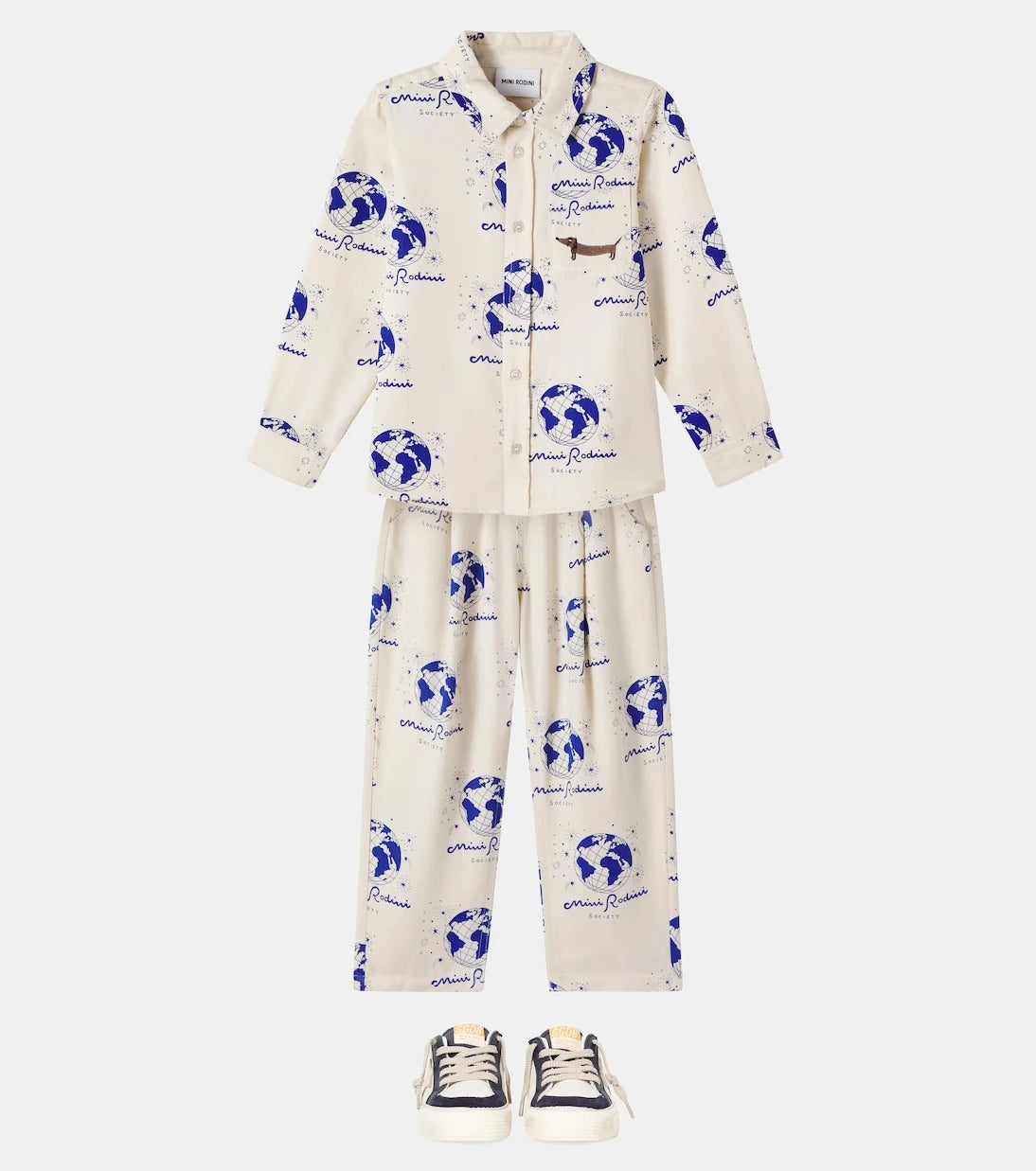 Mini Rodini - Society printed shorts