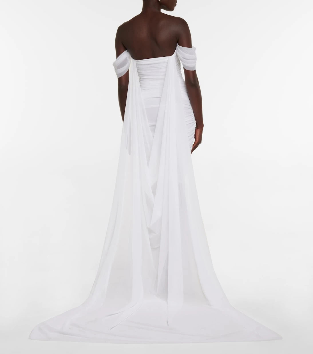 Norma Kamali - Walter off-shoulder gown