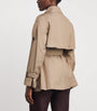 Max Mara Beige Double-Breasted Raincoat