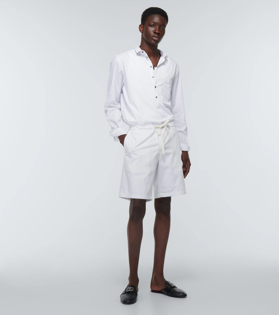 Dolce&Gabbana - Cotton Bermuda shorts
