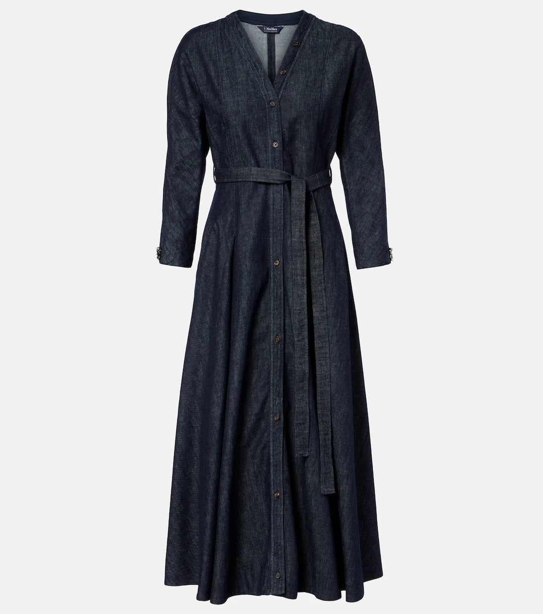 'S Max Mara - Ambra denim wrap dress