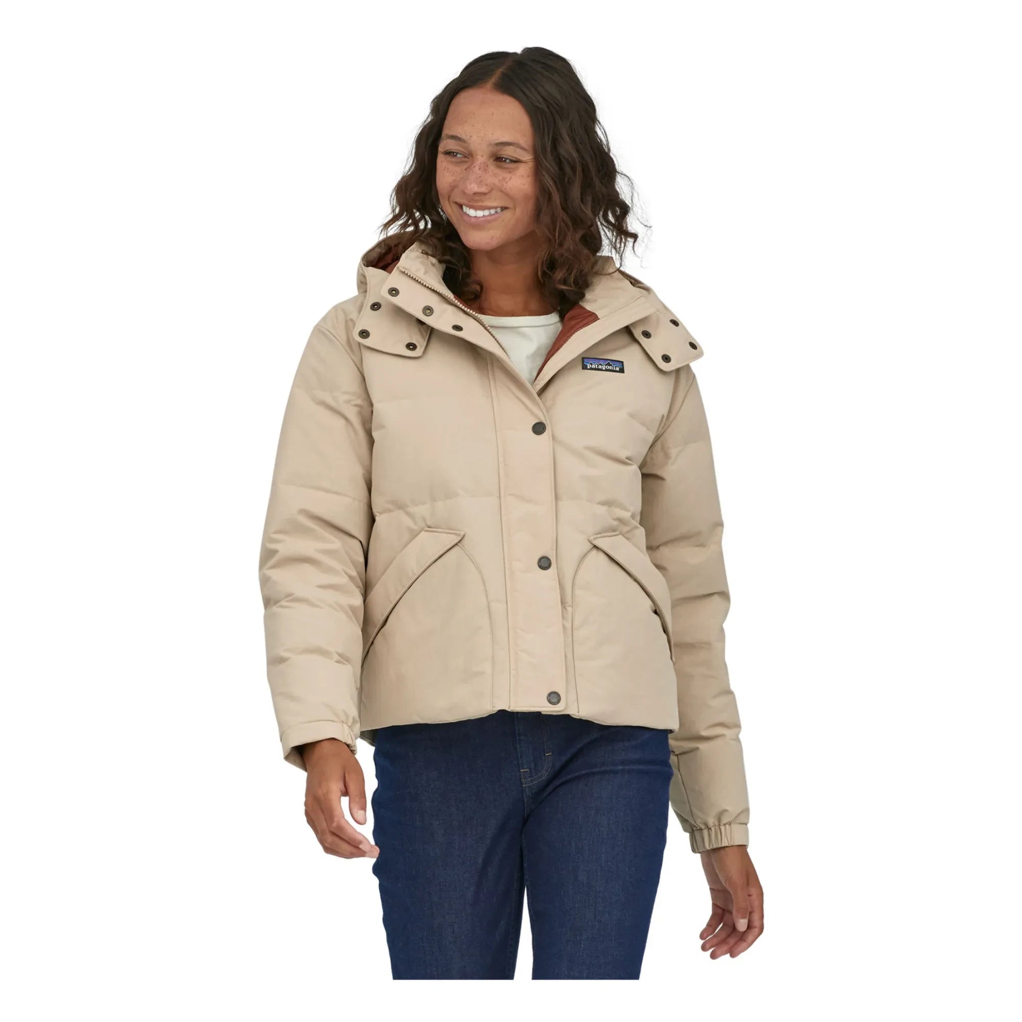 Patagonia - Downdrift Recycled Down Parka | Beige