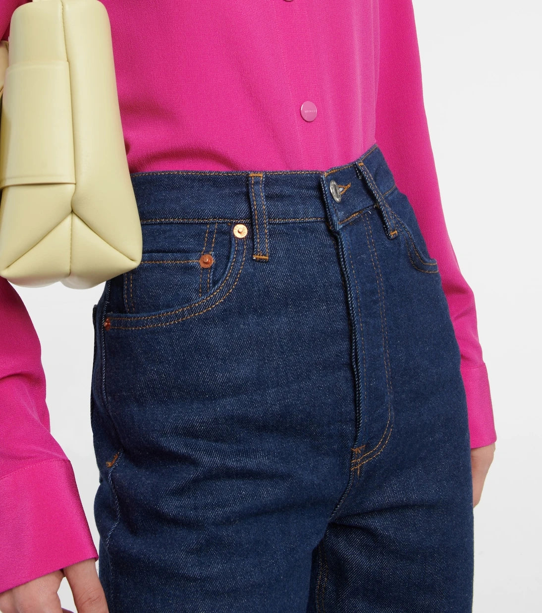 Re/Done - Super High Drainpipe slim jeans