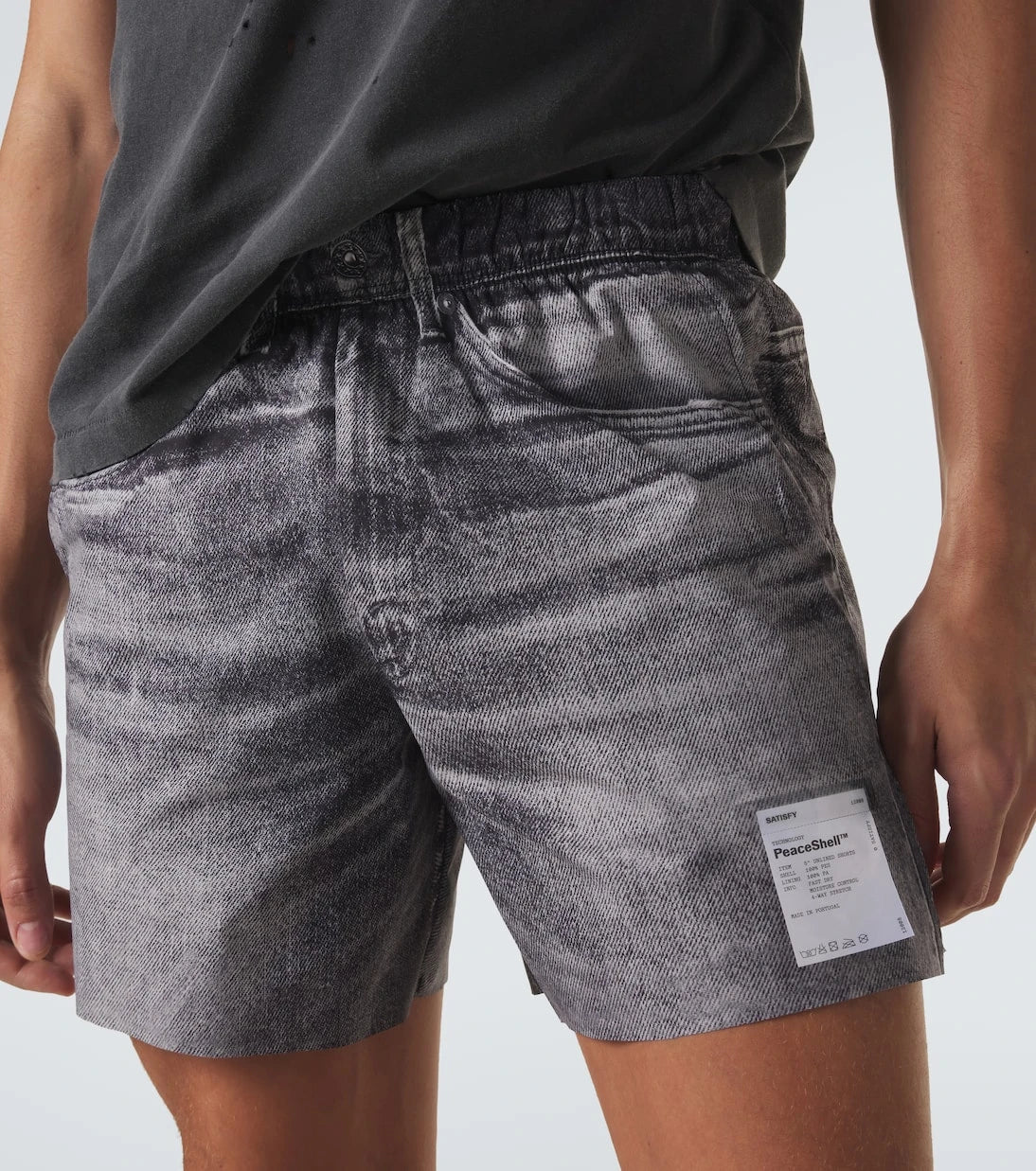 Satisfy - PeaceShell 5" trompe l'œil shorts