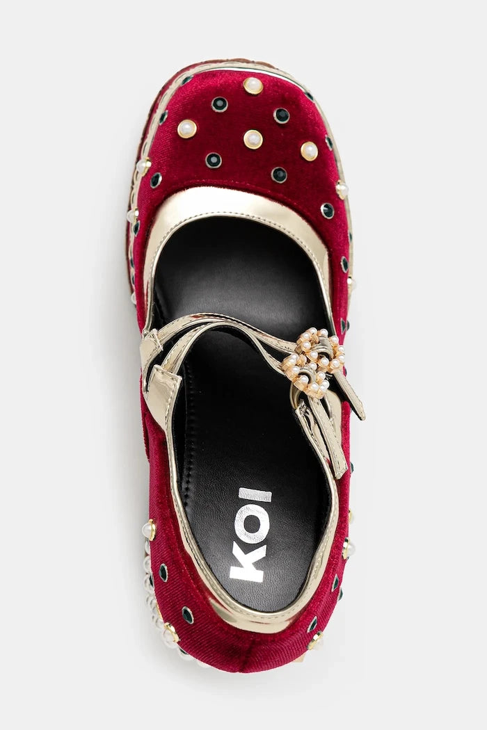 Koi Footwear Boleyns Vengeance Kalın Topuklu Ayakkabılar