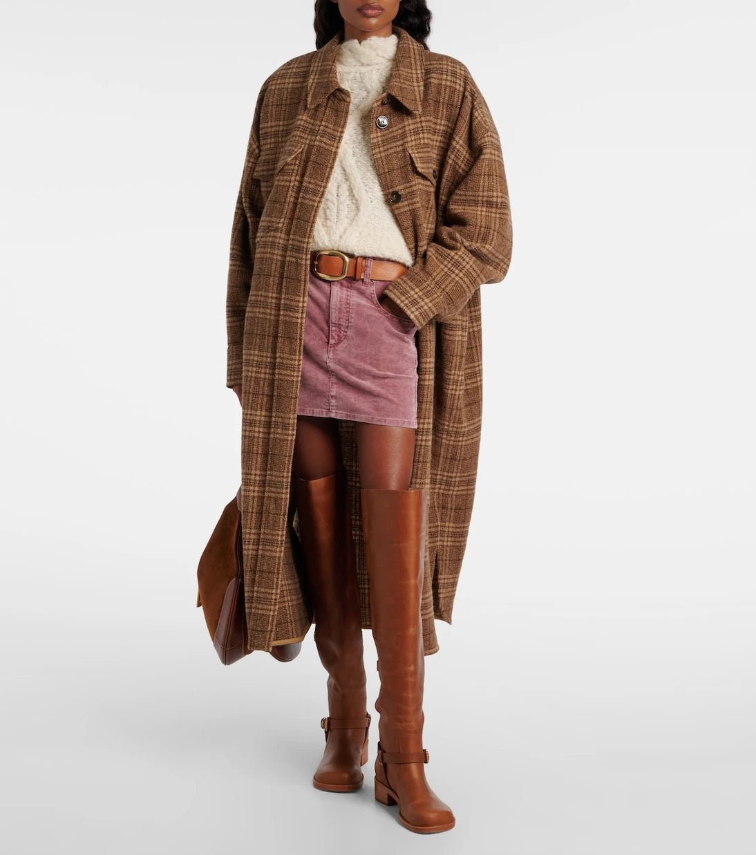 Farm Rio - Leather over-the-knee boots