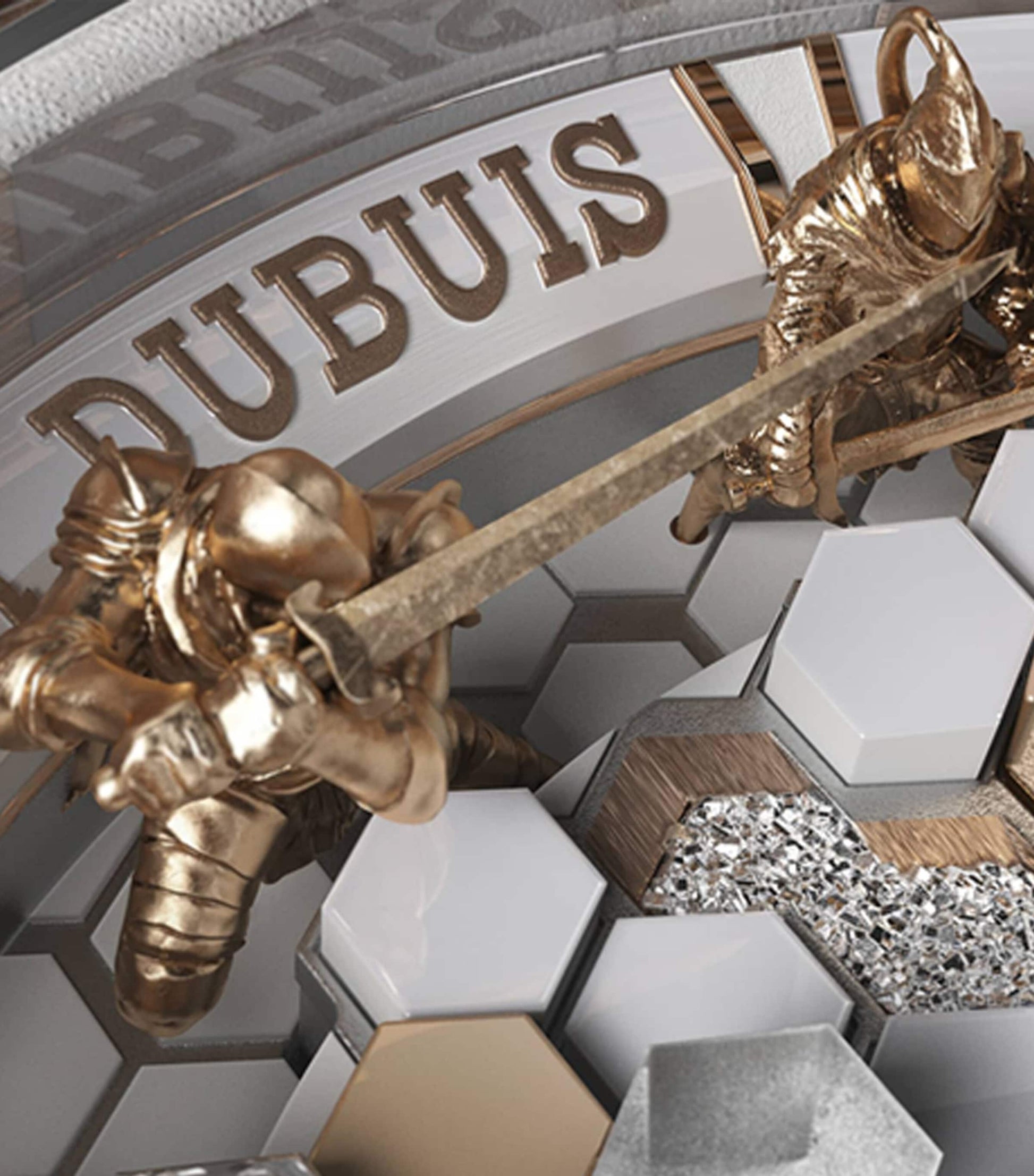 Pink Gold Knights of the Round Table The Enchanter Merlin Watch 45mm