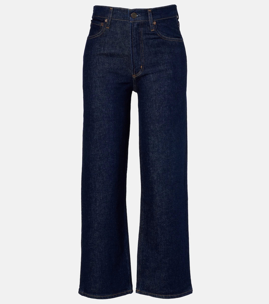 Agolde - Ren Crop high-rise wide-leg jeans