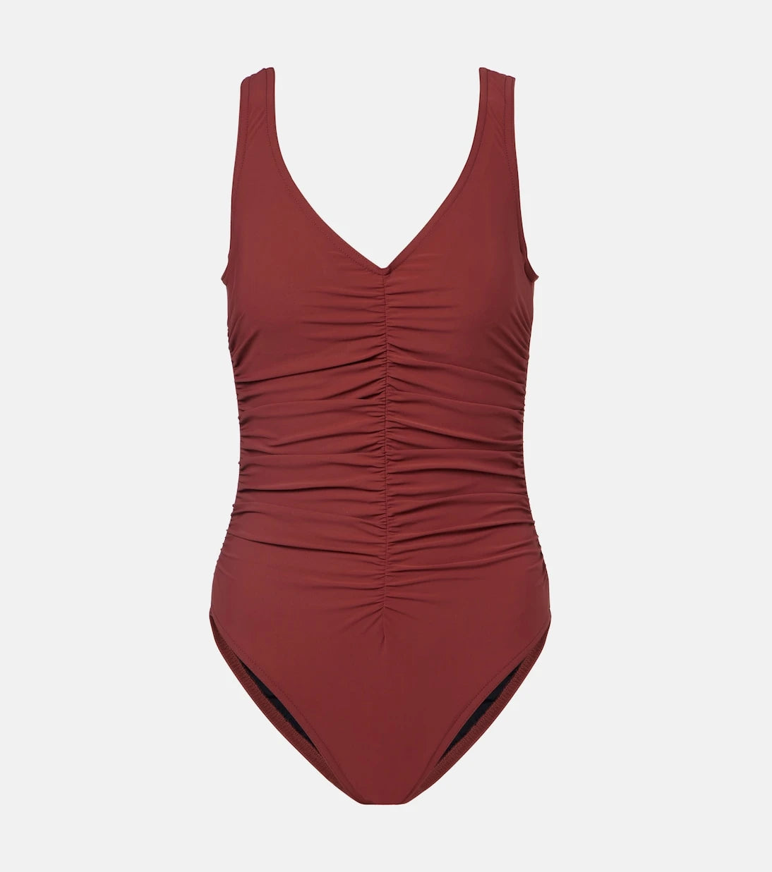 Karla Colletto - Basics ruched swimsuit