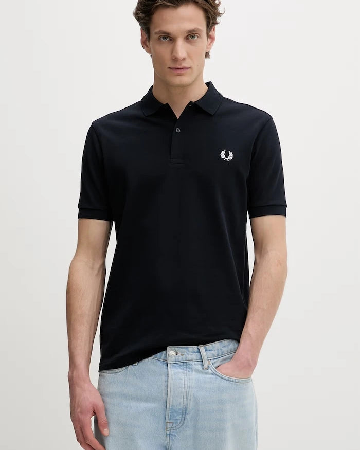 Fred Perry Yakalı Pamuklu Tişört