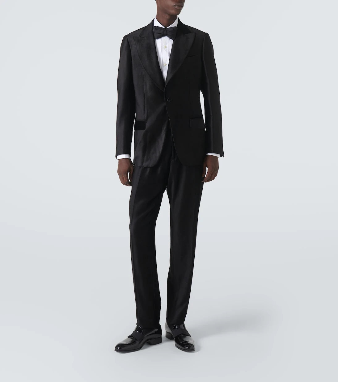 Lardini - Velvet tuxedo pants
