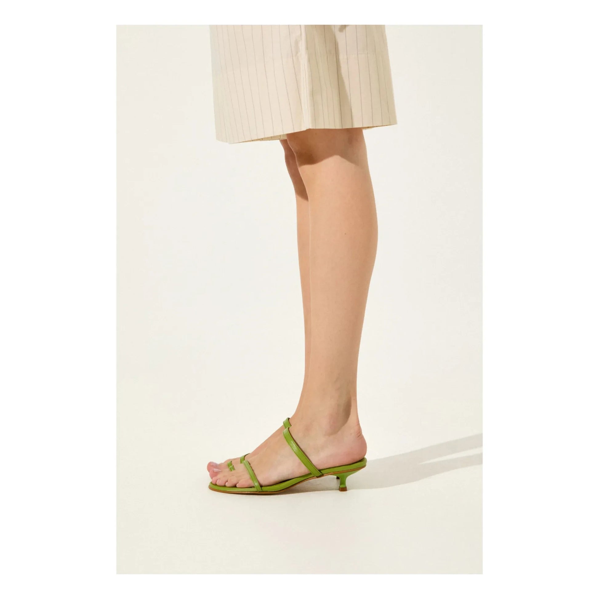 Augusta - Daisy sandals | Green