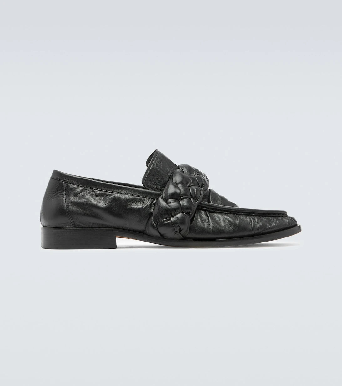 Bottega Veneta - Astaire leather loafers