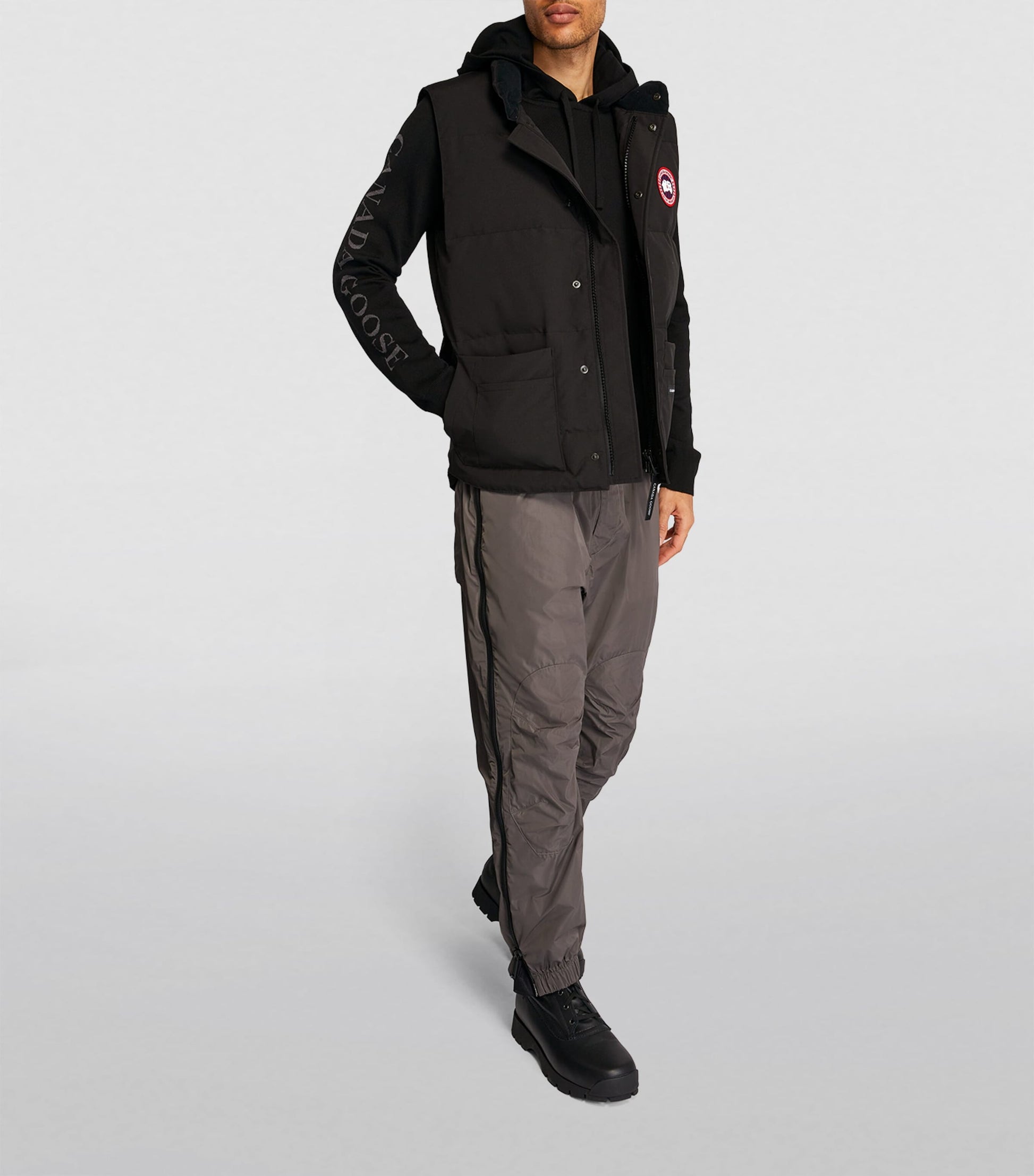 Canada Goose Black Freestyle Crew Gilet