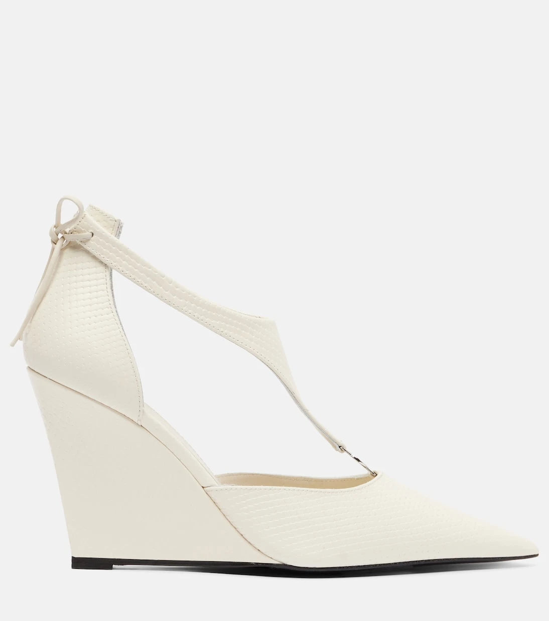 Coperni - Leather wedge pumps
