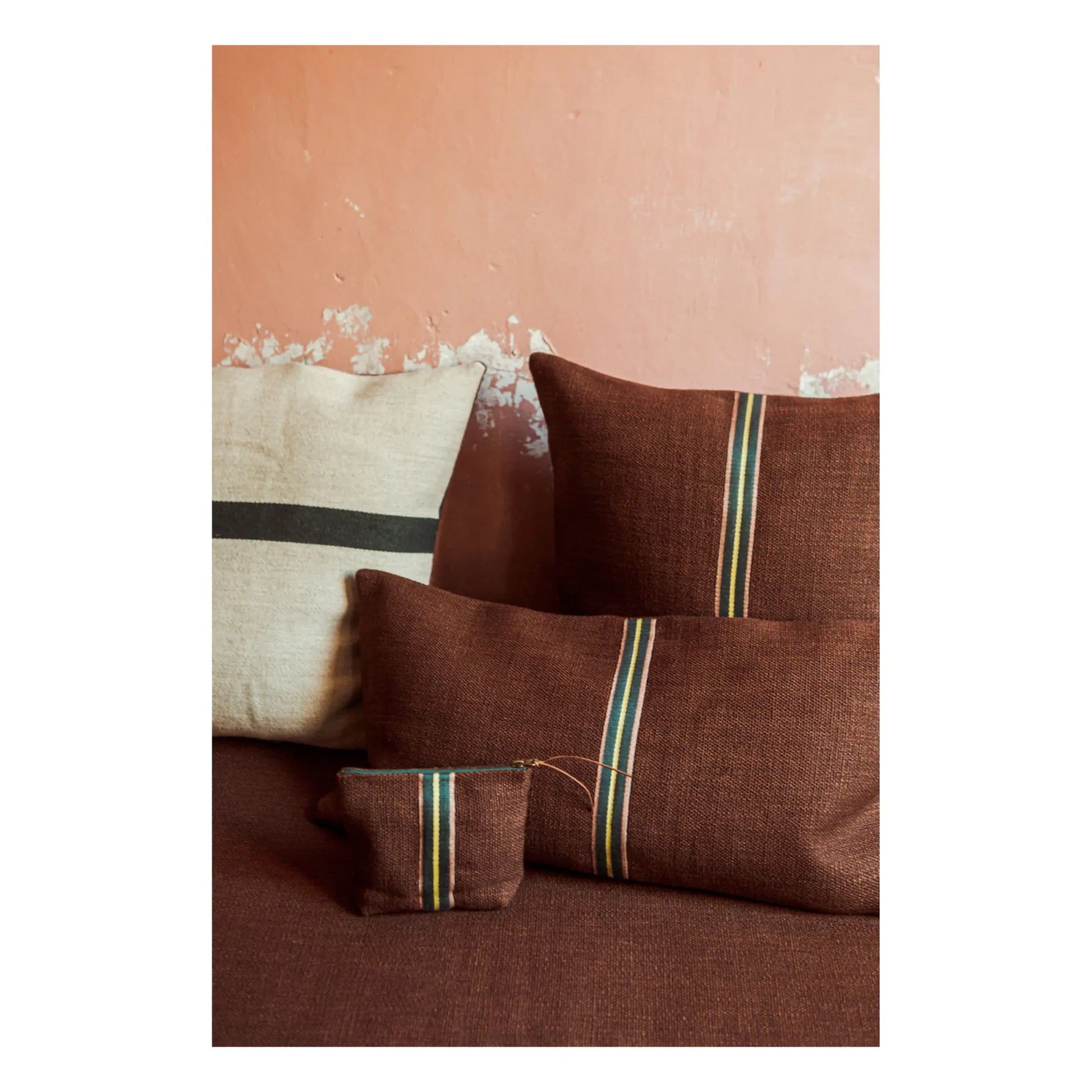 Libeco - Jasper Cushion Cover | Terracotta