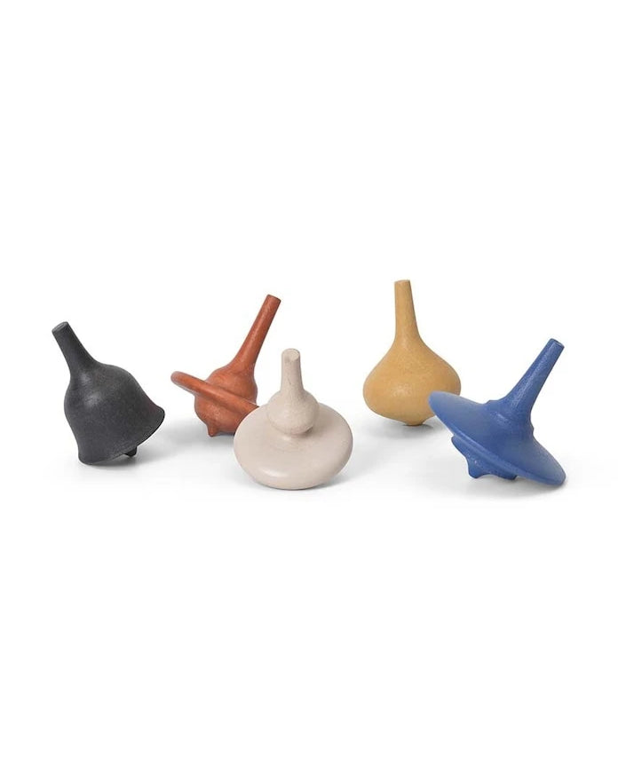 ferm LIVING Spin Tops Dönen Oyuncak (5 adet)