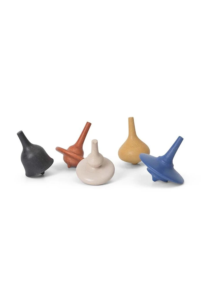 ferm LIVING Spin Tops Dönen Oyuncak (5 adet)