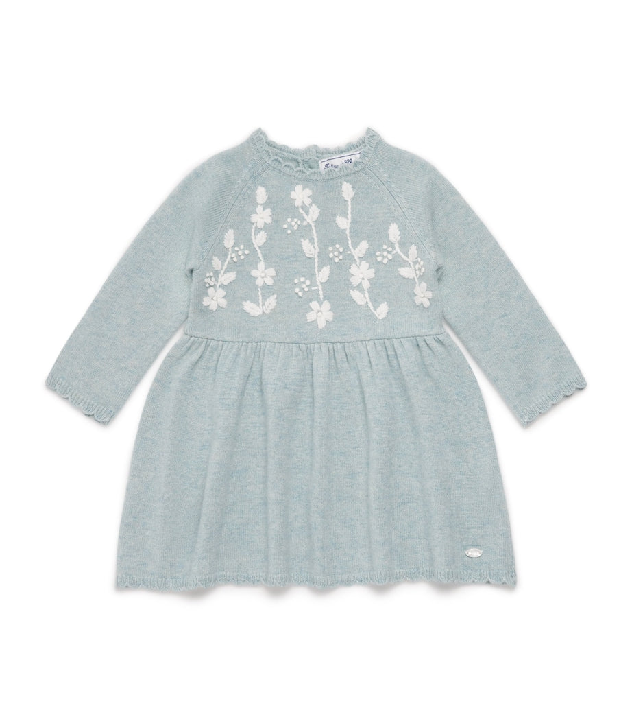 Floral Embroidered Dress (3 Months-4 Years)
