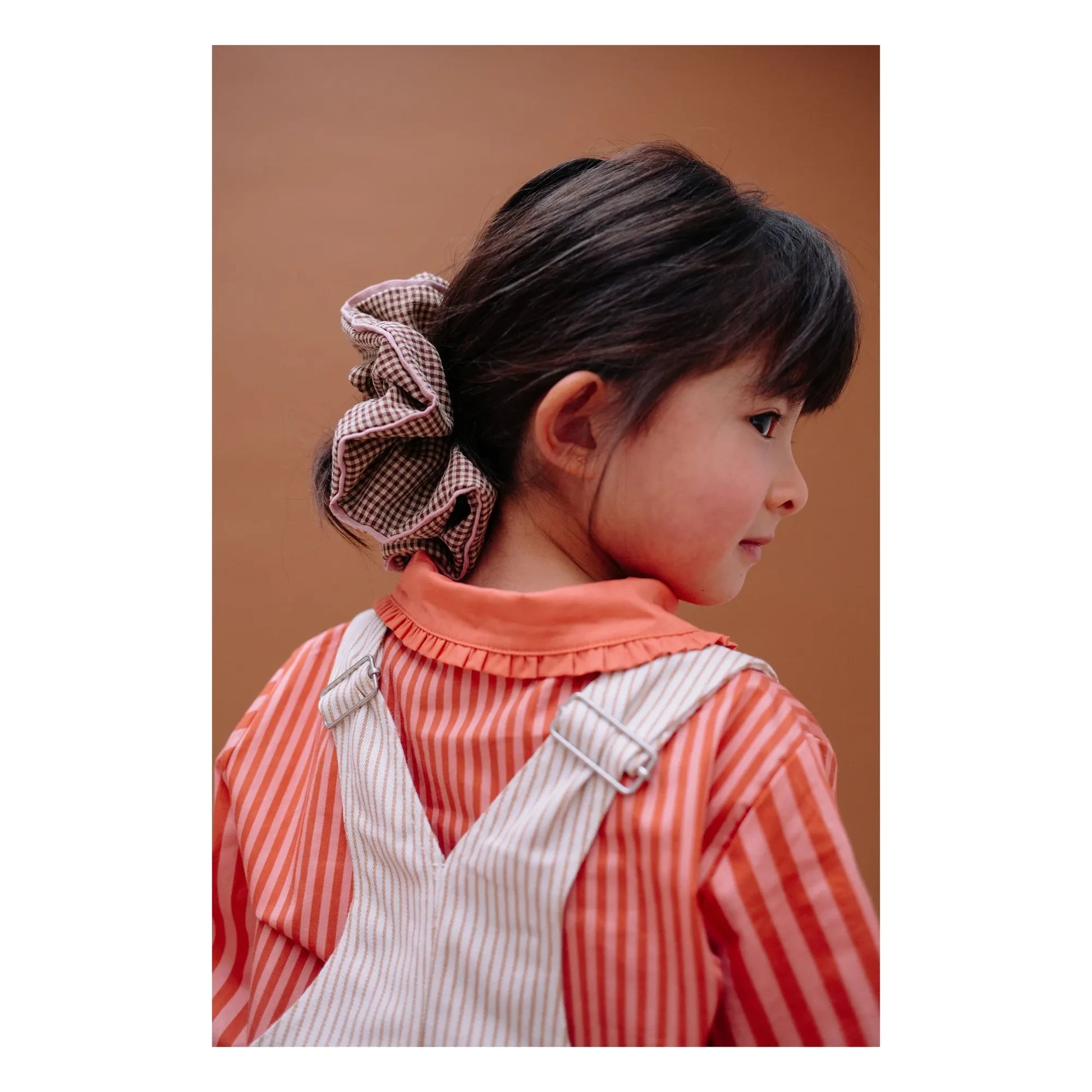 Sticky Lemon - Striped Lemon Dungarees | White