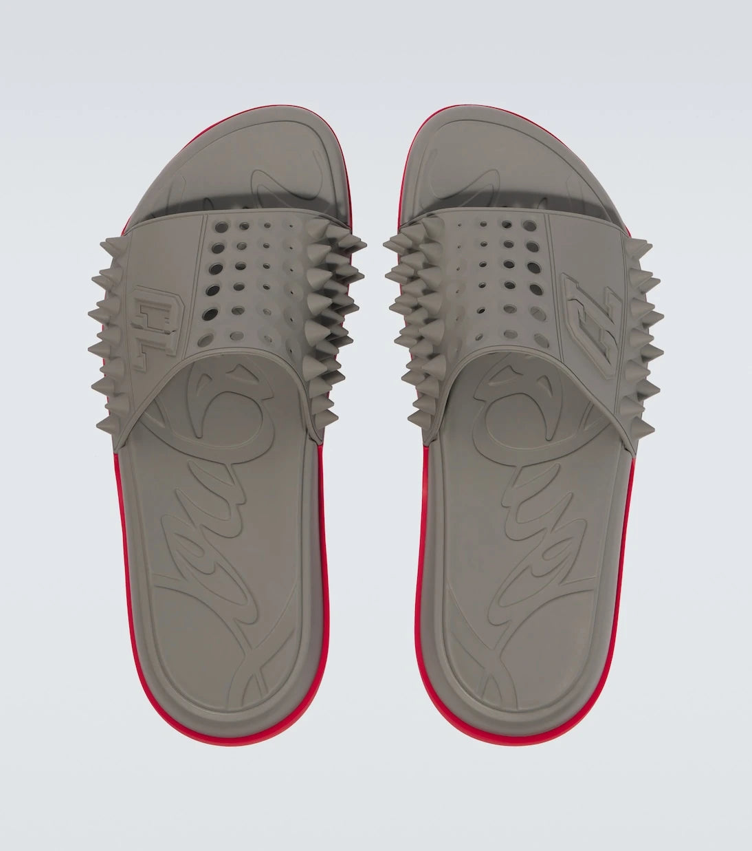 Christian Louboutin - شبشب Take It Easy مثقوب بمسامير