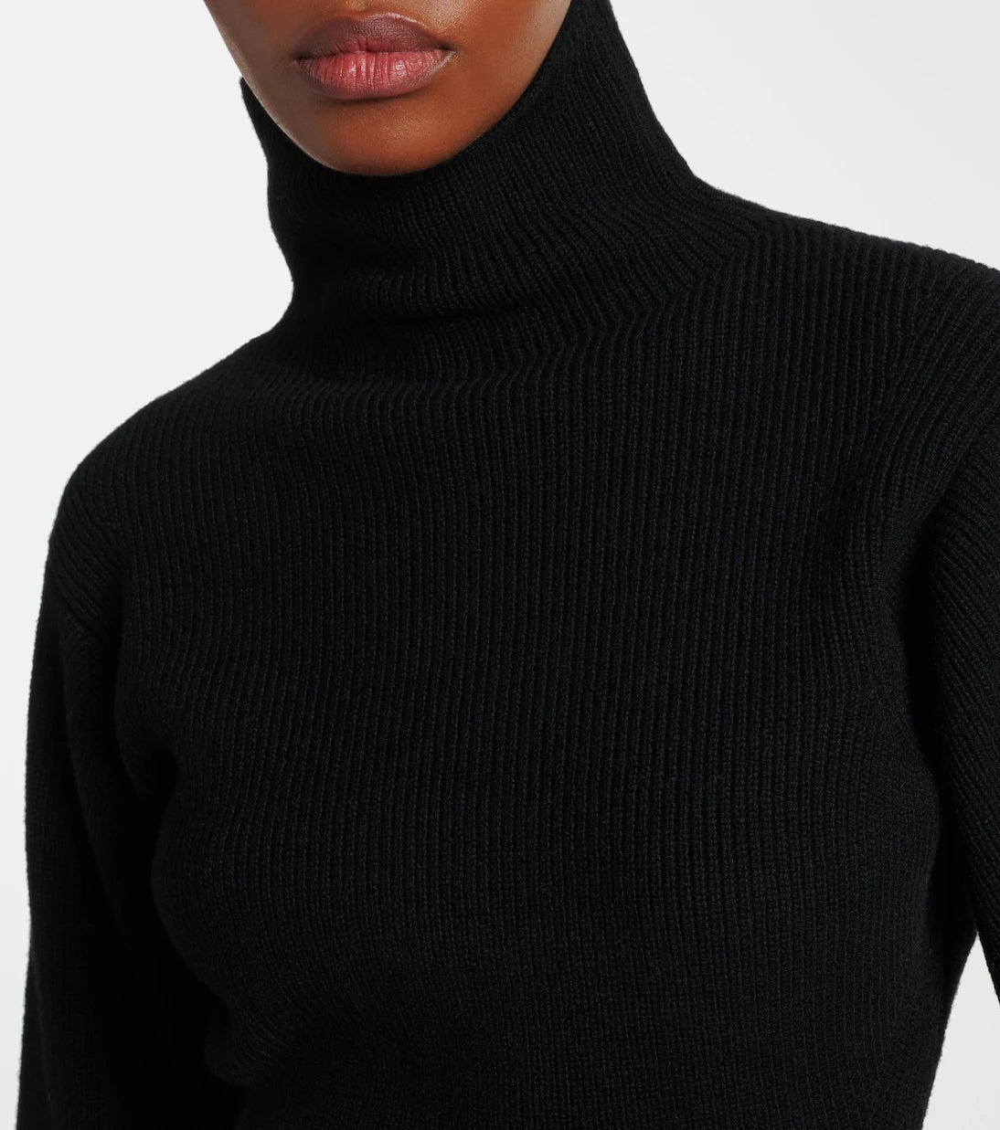 Róhe - Turtleneck wool and cashmere top