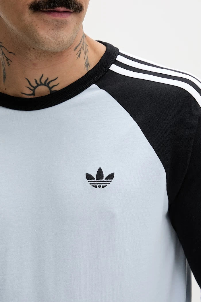 adidas Originals erkek pamuklu uzun kollu bluz