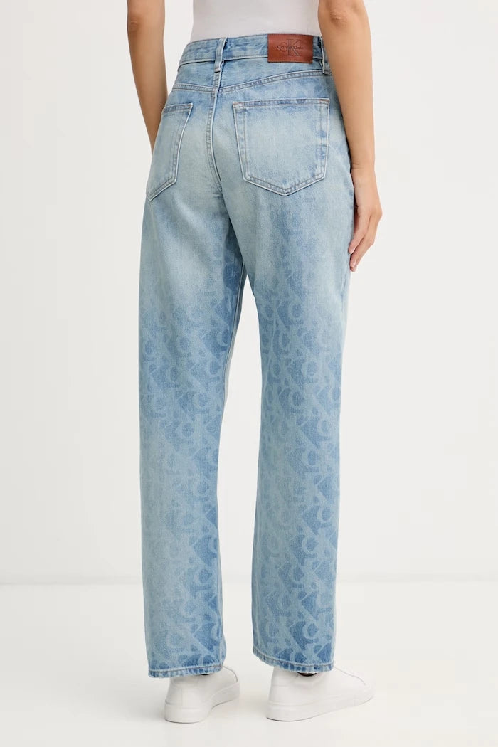 Calvin Klein Jeans straight kadın kot pantolon