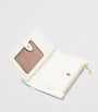White Croc-Embossed Leather Mayfair Wallet
