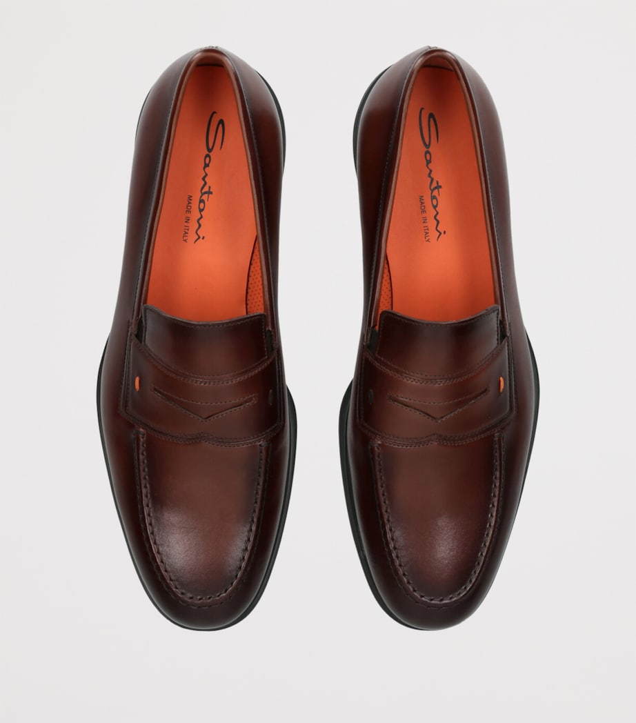 Leather Easy Penny Loafers